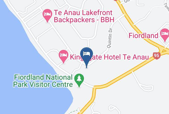 Te Anau - Arran Motel Te Anau Maps