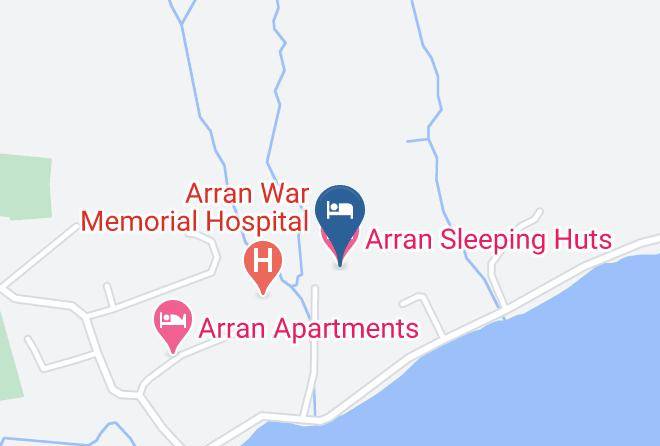 North Ayrshire - Arran Sleeping Huts Maps