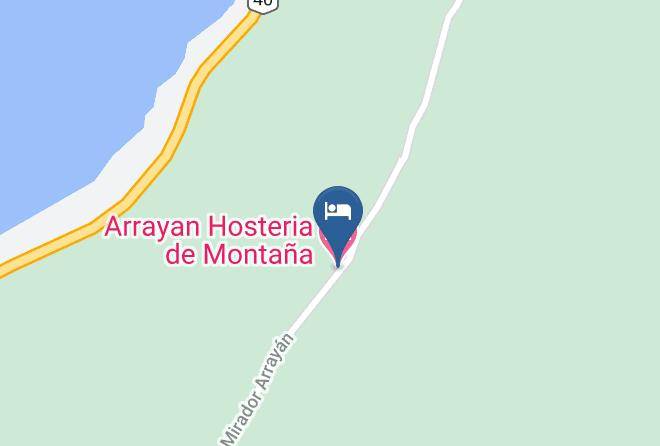 Lacar Department - Arrayan Hosteria De Montana Maps
