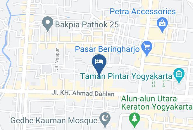 Kota Yogyakarta - Arrayan Malioboro Syariah Maps