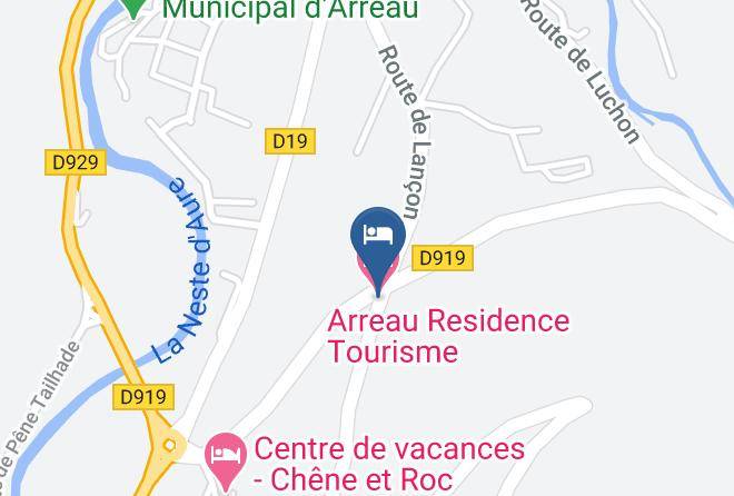 Hautes Pyrenees - Arreau Residence Tourisme Maps