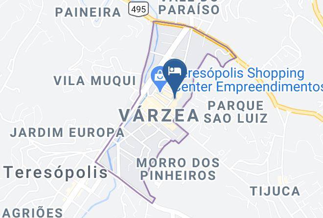 Teresopolis - Arrebol Hotel Maps
