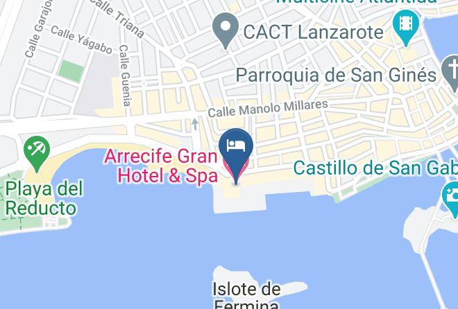 Las Palmas - Arrecife Gran Hotel & Spa Maps