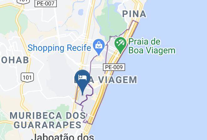 Arrecifes Hostel Mapa
 - Pernambuco - Recife