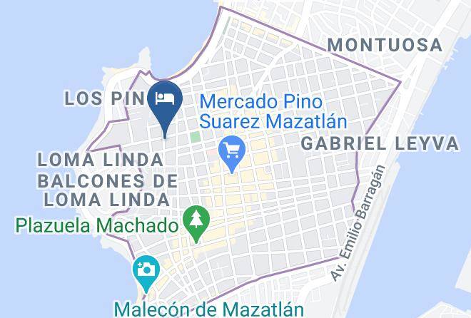 Mazatlan - Arriba Suites Maps