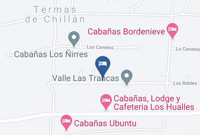 Diguillin - Arriendo Cabana Las Trancas Maps