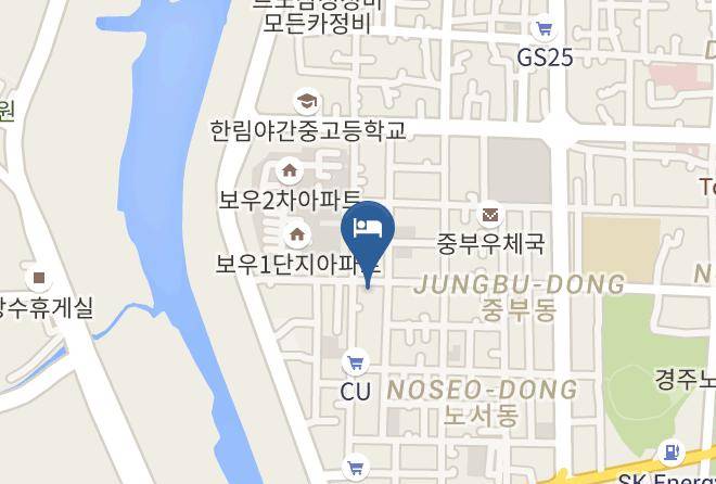 Gyeongjusi - Arrietty Motel Maps