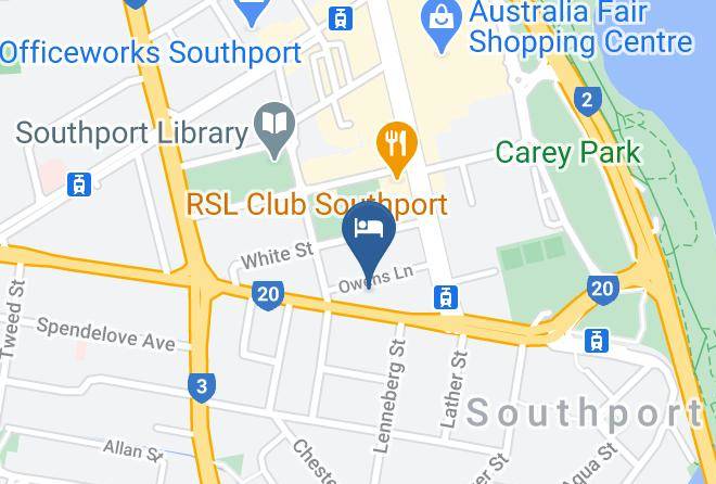 Gold Coast - Arrival Lodge Maps