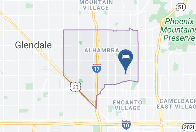 Maricopa - Rise Uptown Hotel Maps