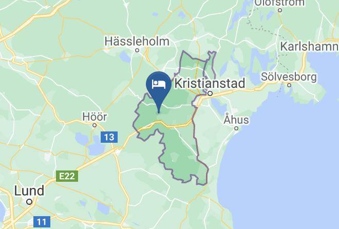 Kristianstad - Arrods Bostalle B&b Maps