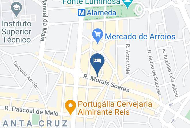 Lisbon - Arroios De Paixao Maps