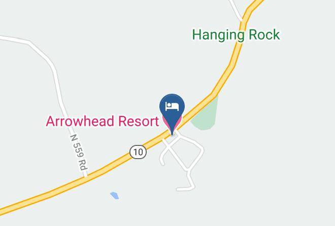 Cherokee - Arrowhead Resort Maps