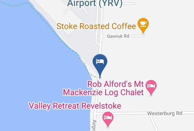 Columbia Shuswap - Arrows Edge Lodge Maps