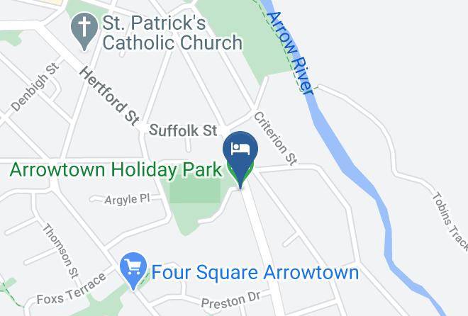 Queenstown Lakes - Arrowtown Holiday Park Maps