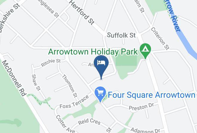 Arrowtown Viking Lodge Motels Map