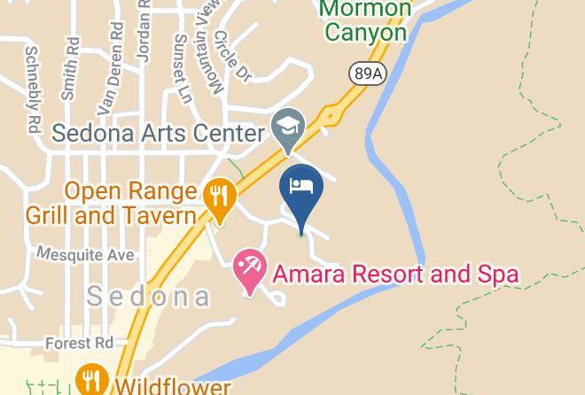 Coconino - Arroyo Roble Resort Maps