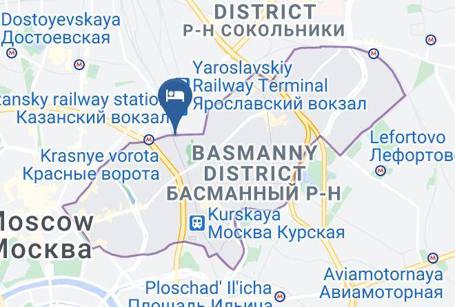 Moscow - Ars Hotel Maps