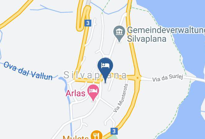 Arsa Lodge Silvaplana Map