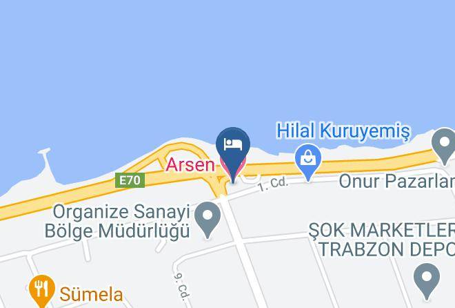 Arsin - Arsen Hotel Maps