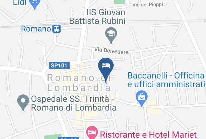 Bergamo - Arsenico B&b Romano Di Lombardia Maps