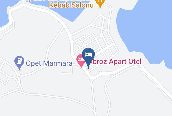 Marmara District - Arslan Apart Hotel Maps