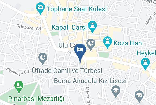 Osmangazi - Arslanlar Konagi Hotel & Restaurant Maps