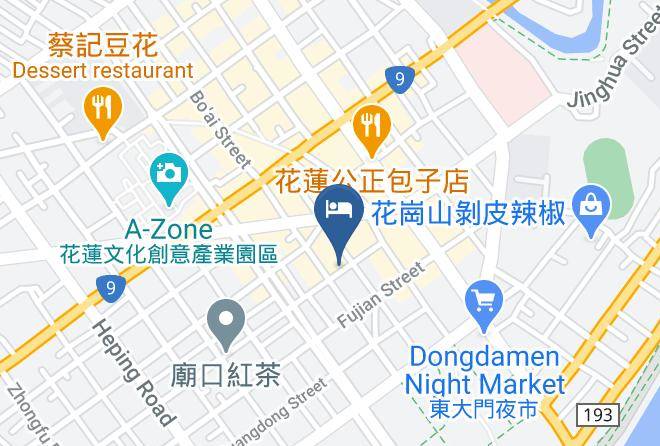 Arsma Hotel Mapa - Taiwan - Hualiennty