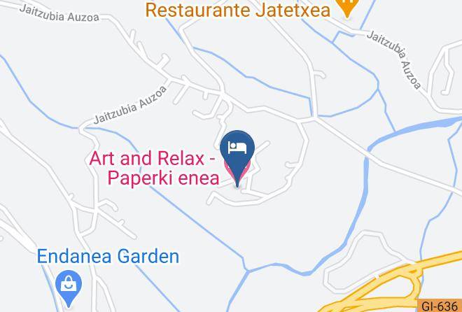 Guipuzcoa - Art And Relax Paperki Enea Maps