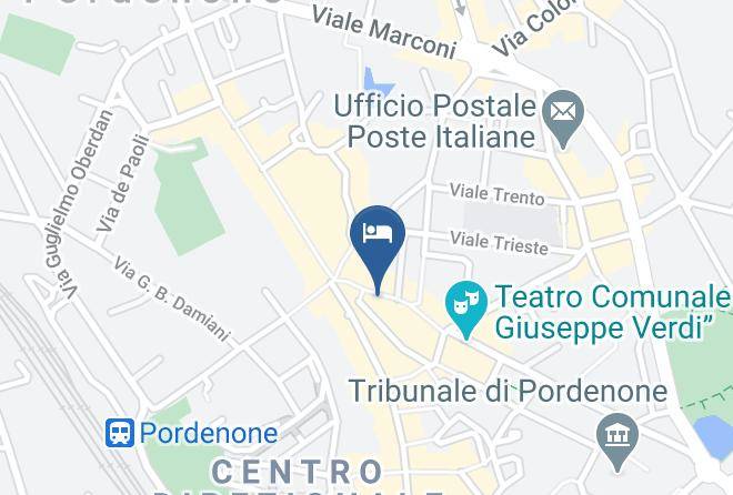 Pordenone - Art B&b Al Teatro Maps