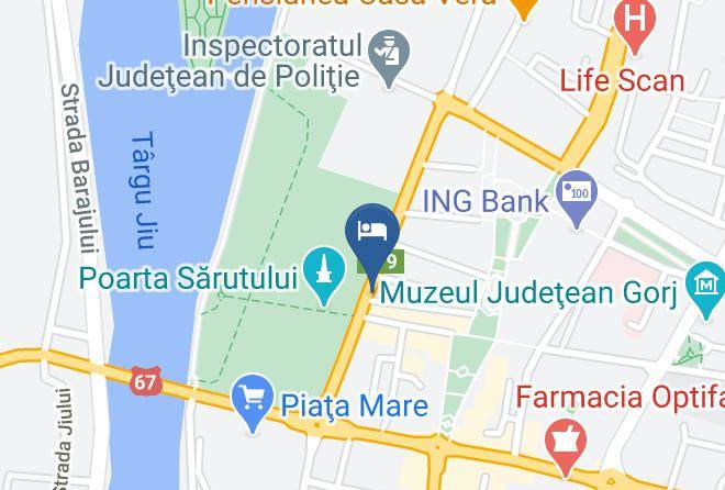Tirgu Jiu - Art Boutique Central Maps