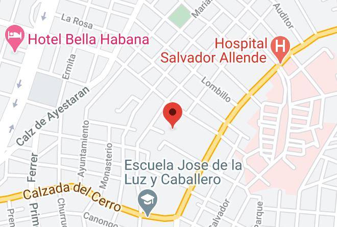 Cerro - Art Boutique Hotel Maps