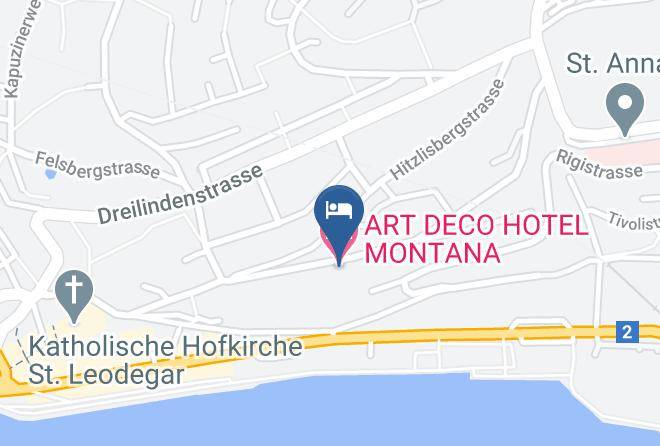 Lucerne - Art Deco Hotel Montana Maps