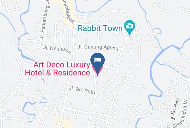 Bandung - Art Deco Luxury Hotel & Residence Maps