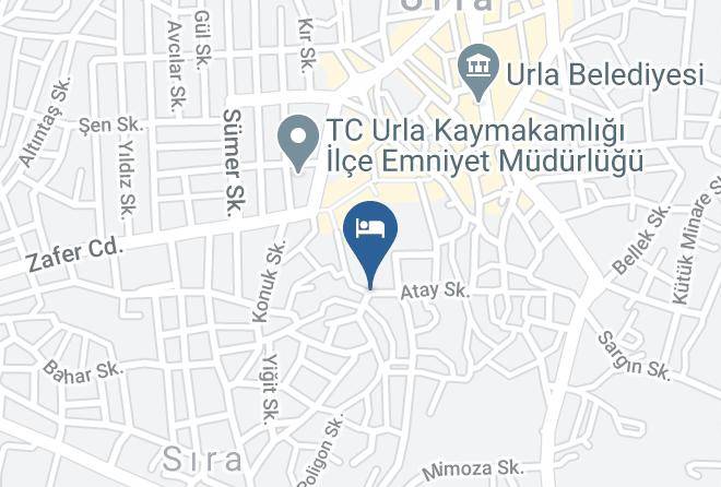 Urla - Art Design Otel Maps