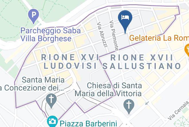 Rome - Art Domus Reale Maps