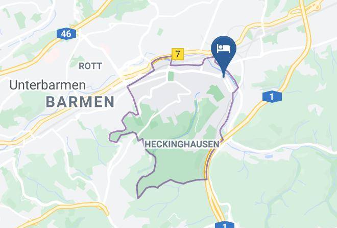 Wuppertal - Art Fabrik & Hotel Maps