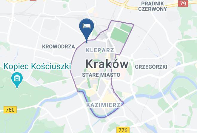 Cracow - Art & Garden Residence Maps