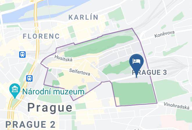 Prague - Art Garden Towers Prague Maps
