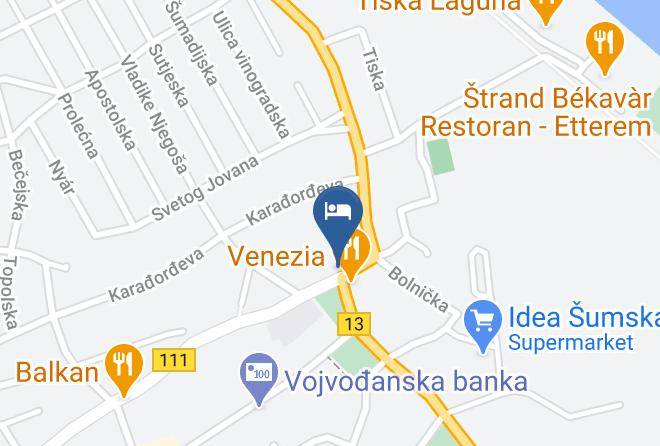Severno Banatski - Art Garni Hotel Maps