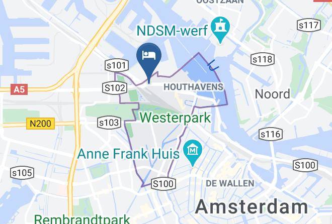 Amsterdam - Westcord Art Hotel Amsterdam Maps