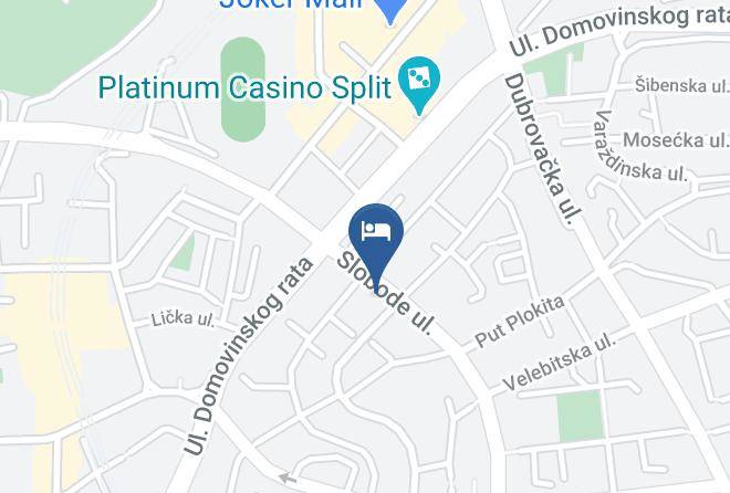 Split - Art Hotel And Art Hotel Annex Building Maps