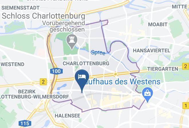 Stadt Berlin - Art Hotel Charlottenburger Hof Maps