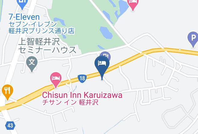 Karuizawa Townkitasaku District - Art Hotel Dogleg Karuizawa Maps