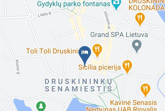Druskininkai - Art Hotel Maps
