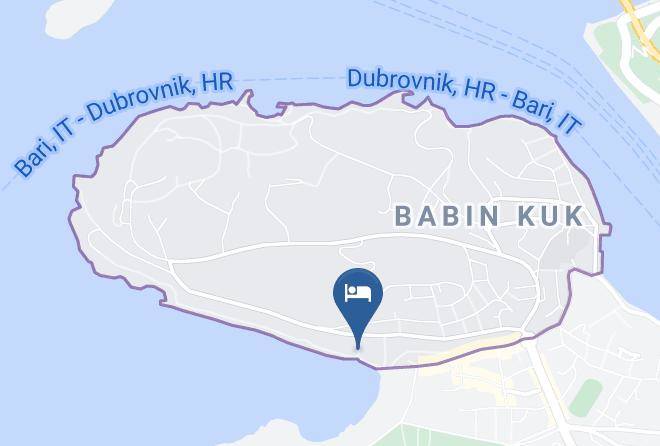 Dubrovnik - Art Hotel Dubrovnik Maps