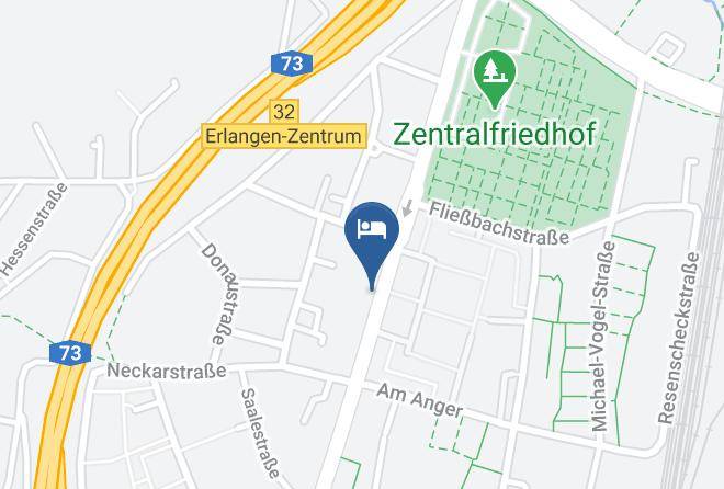 Erlangen - Art Hotel Erlangen Maps