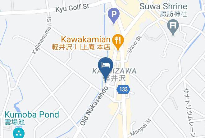 Karuizawa Townkitasaku District - Art Hotel Folon Karuizawa Maps