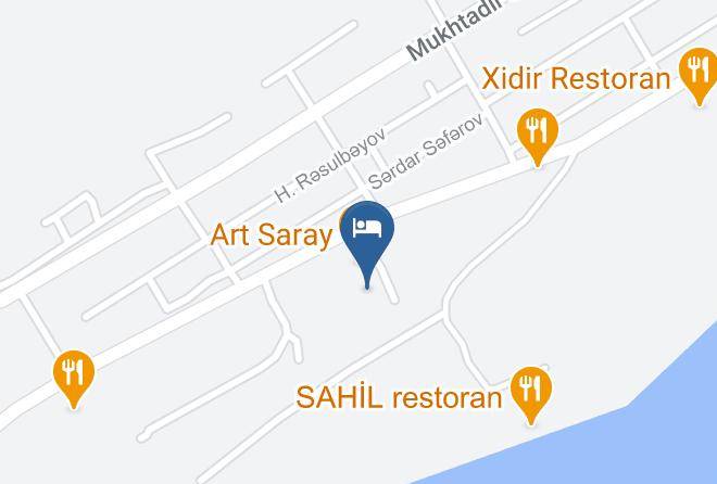 Qusar - Art Hotel Maps