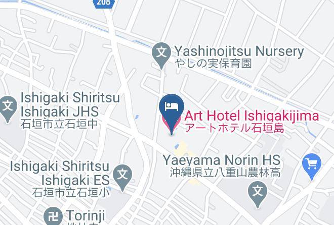 Art Hotel Ishigakijima Map