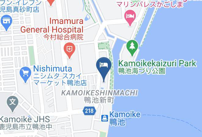 Kagoshima City - Art Hotel Kagoshima Maps